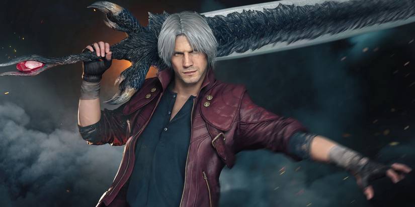 dante devil may cry 5 armed with us sword