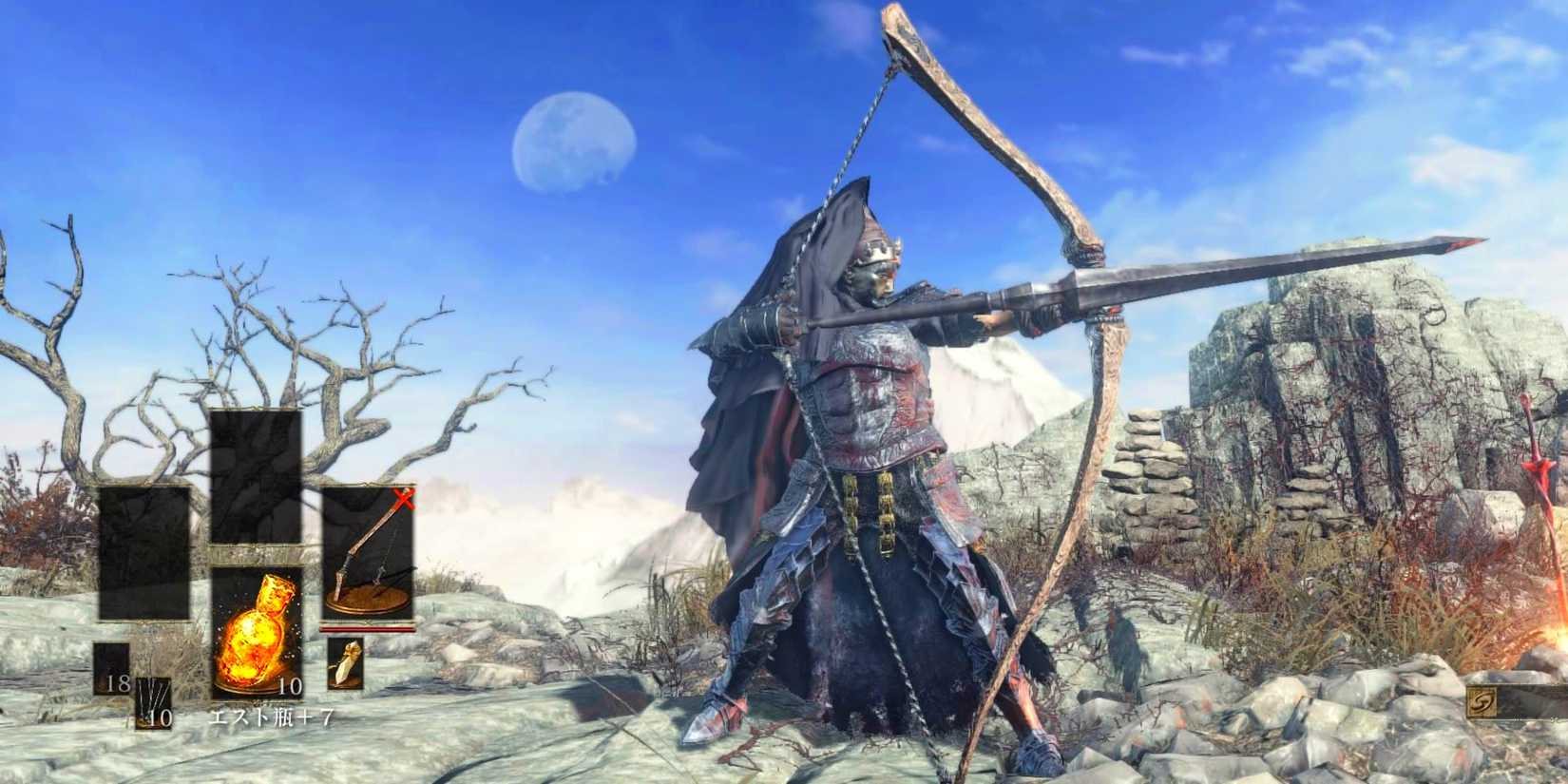 The Dragonslayer Greatbow in Dark Souls 3