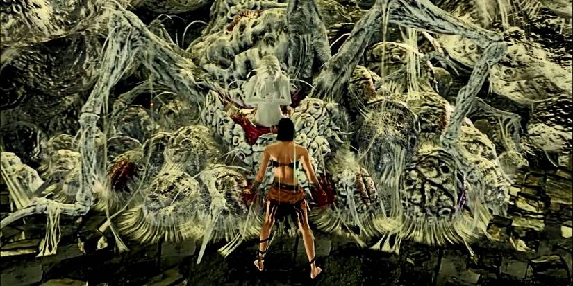 firekeeper from dark souls.