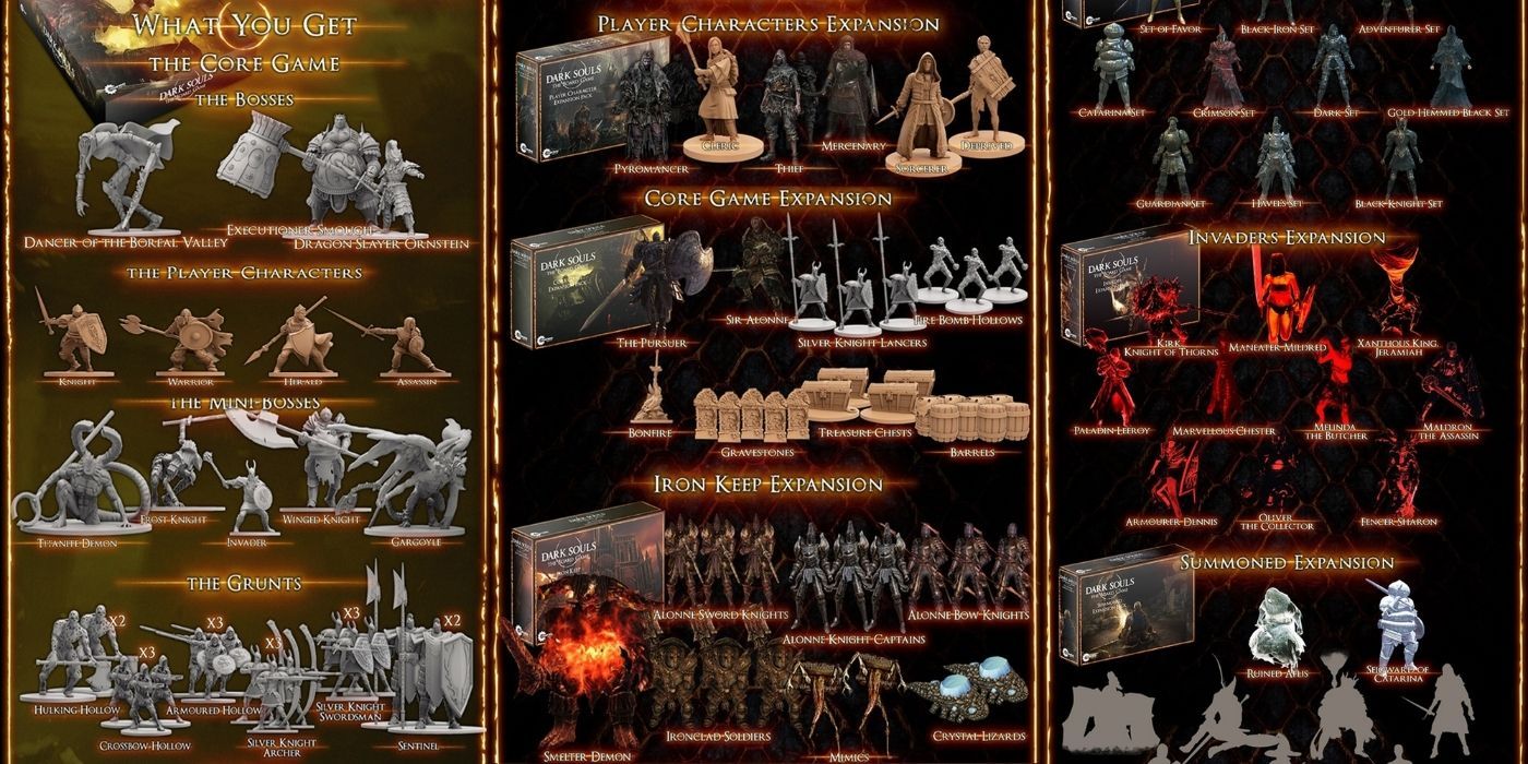 Dark Souls The Board Game all Expansions