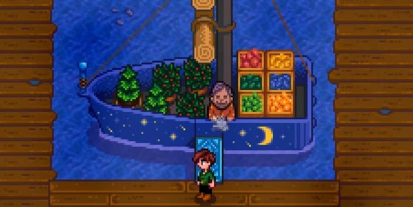 decoration boat night market stardew valley