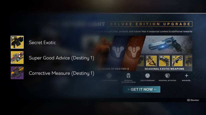 destiny 2 upcoming exotic machine gun