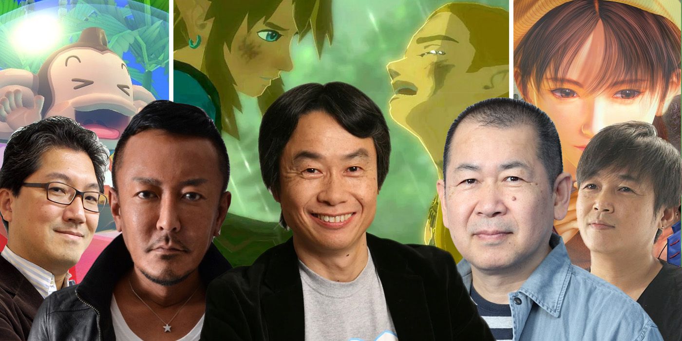 Yuji Naka, Toshihiro Nagoshi, Shigeru Miyamoto, Yu Suzuki and Tetsuya Nomura. 5 of the most influential Japanese game developers
