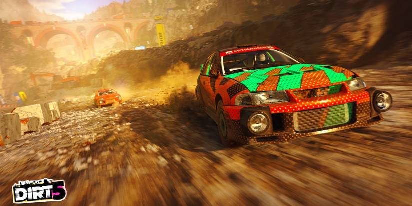 dirt 5 dirt track race