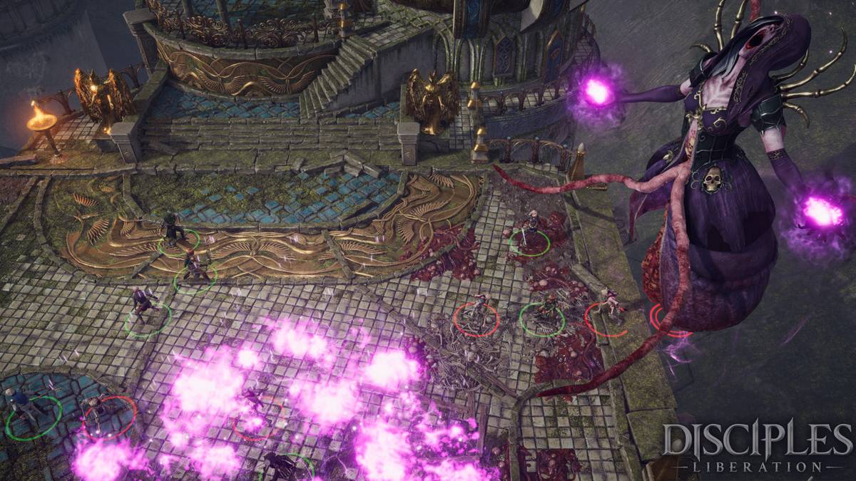 disciples liberation combat screenshot