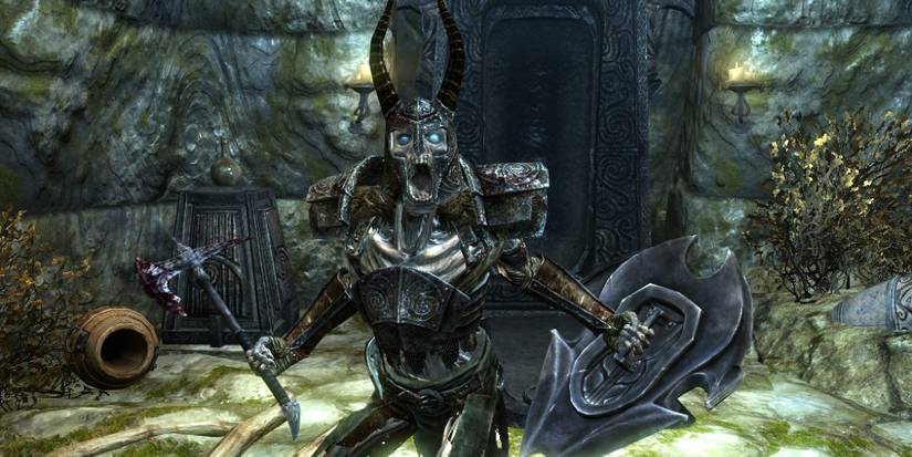 a Draugr Deathlord in Skyrim