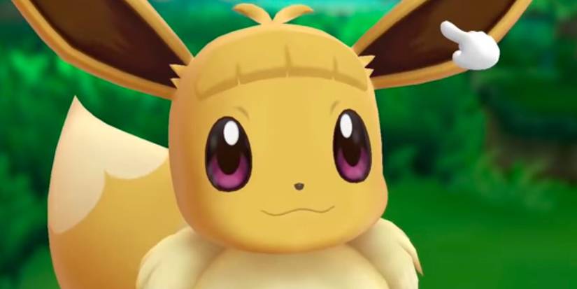 A female Eevee in Pokemon: Let's Go, Eevee!