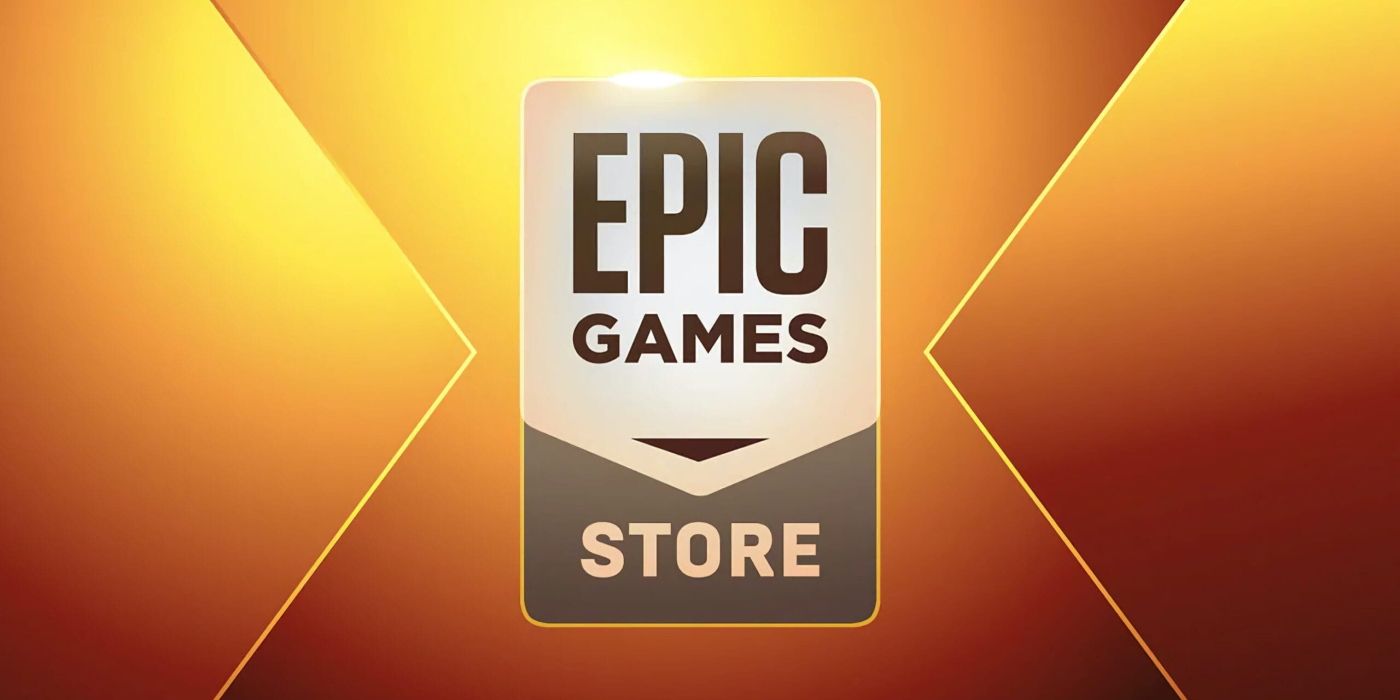 Epic Games Store logo gold background