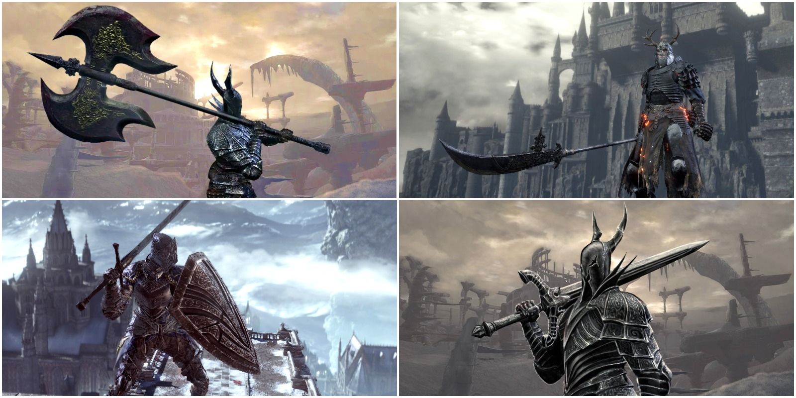 Dark Souls 3: All Black Knight Weapons (& How To Use Them)