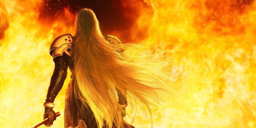 Sephiroth in Final Fantasy VII Remake