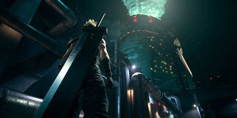 FF7's Cloud in Midgar