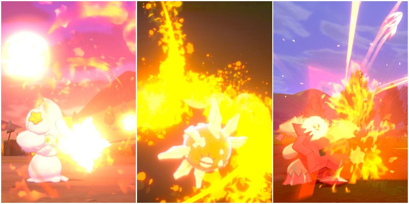 Mystical Fire, Flare Blitz, Shell Trap