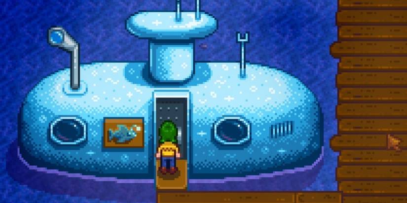 Fishing submarine stardew valley