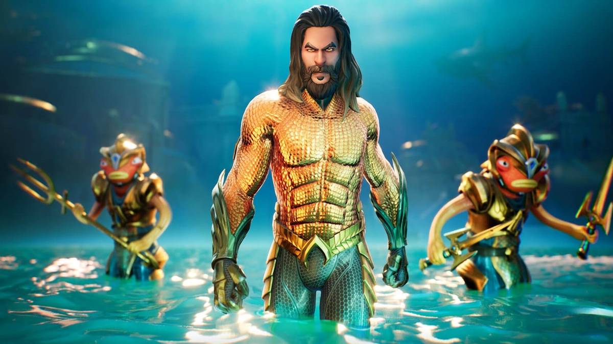 fortnite aquaman key art