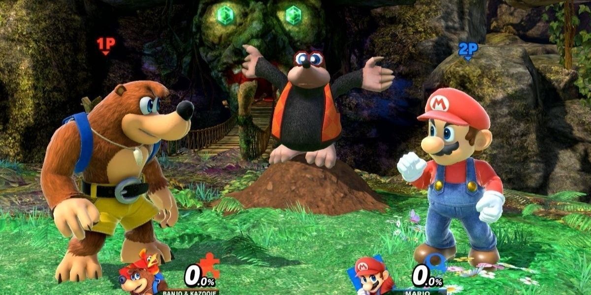 Super smash bros ultimate offers tons of fighters for players to unlock and a decent story.