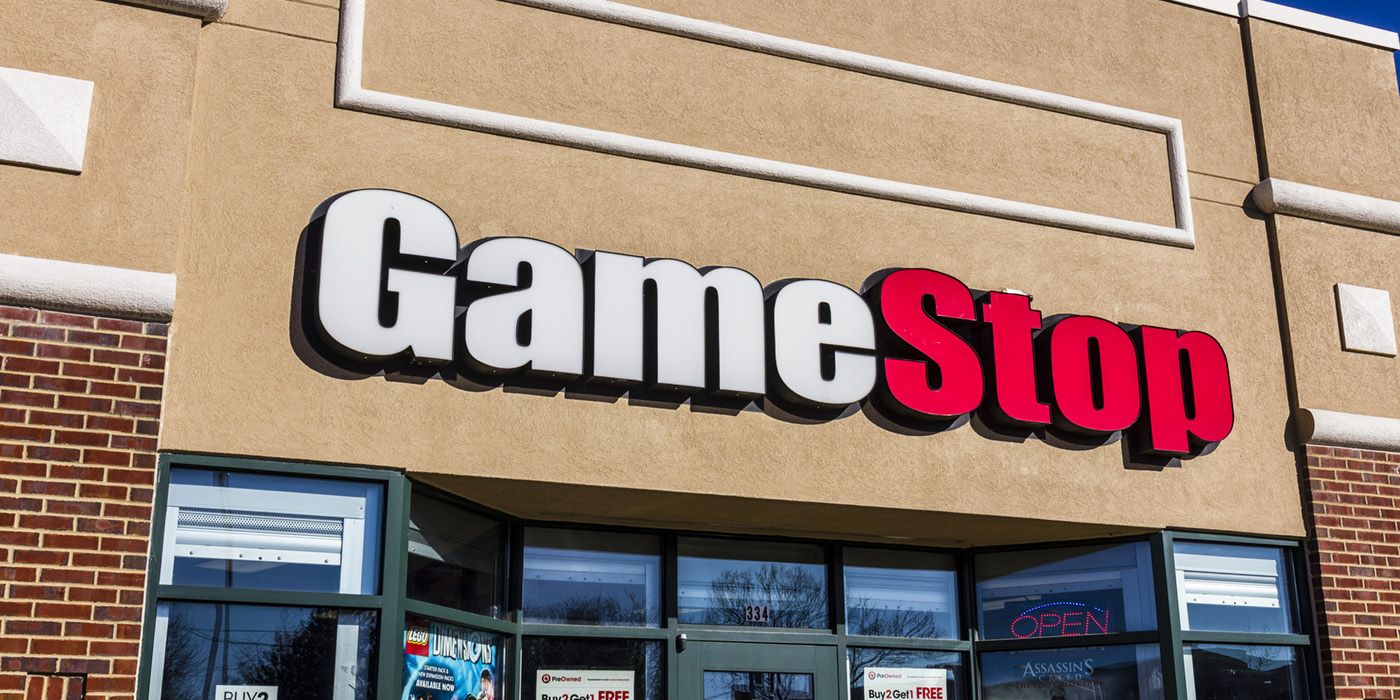 gamestop store front stock gme
