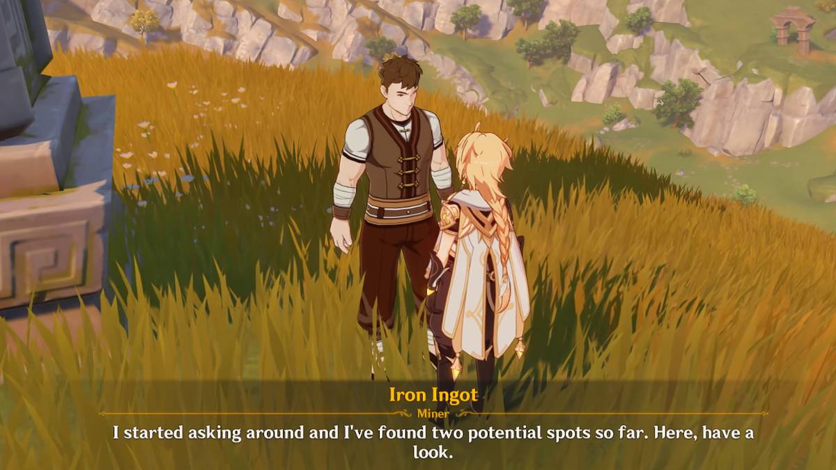 genshin impact take picture suitable viewing spot