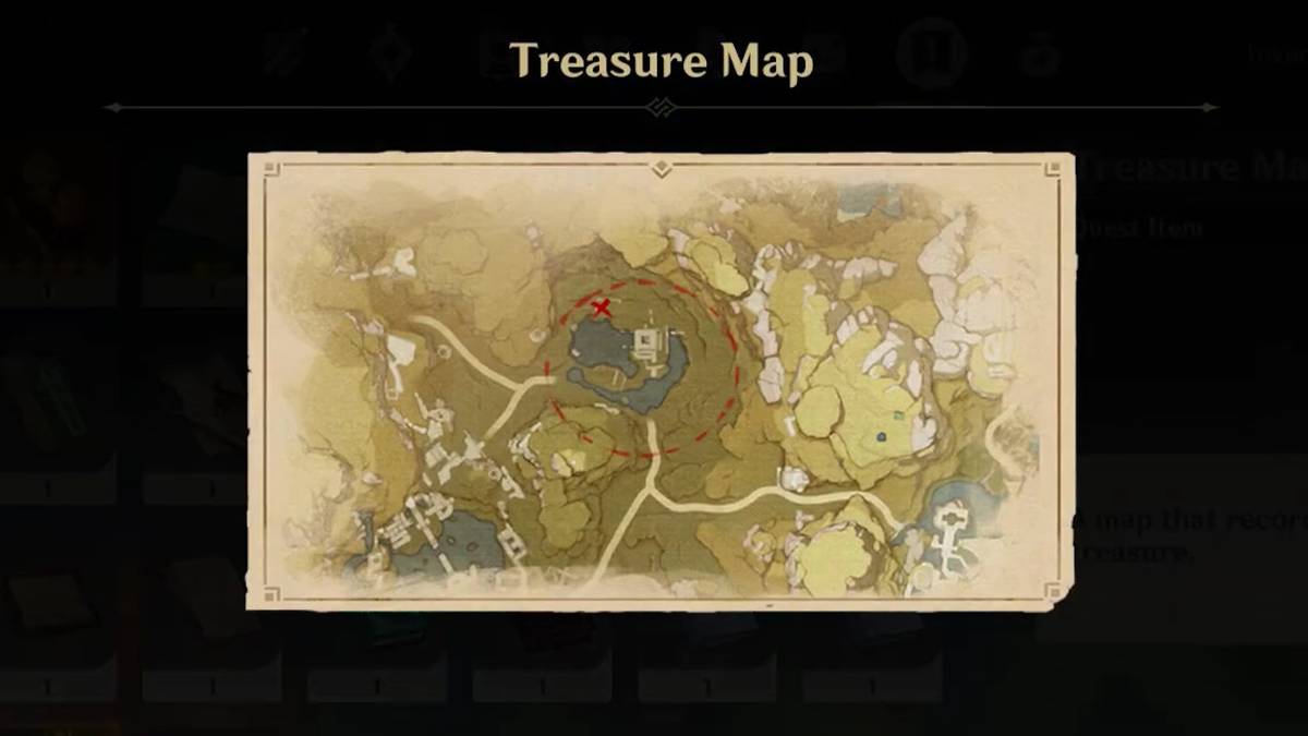 genshin impact tianqiu treasure trail world quest