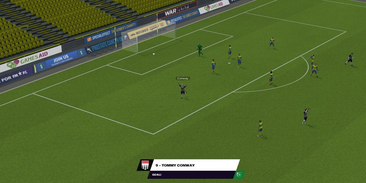 Football Manager 21 - Goal scored by Tommy Conway