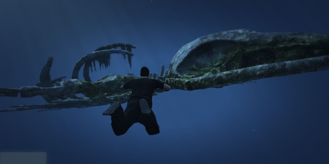 GTA Online player finds Sea Monster Bones in Ocean
