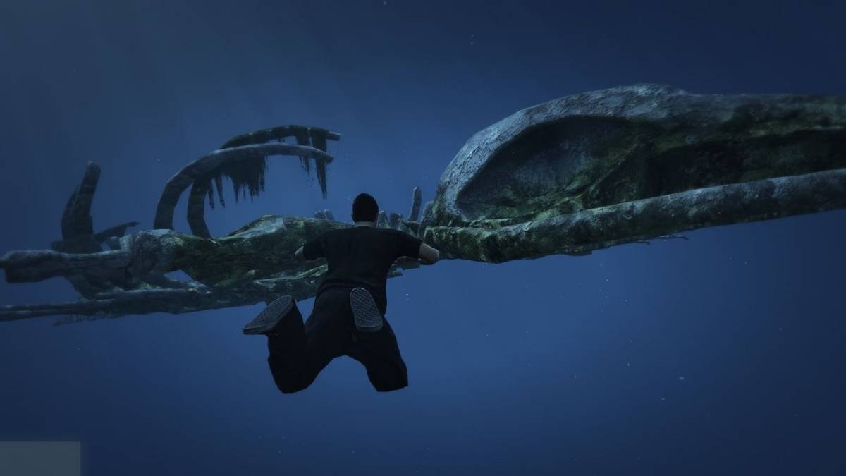GTA Online player finds Sea Monster Bones in Ocean