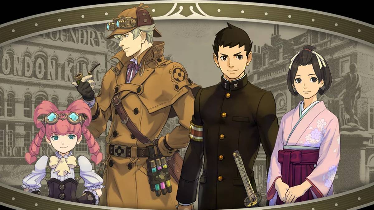 great ace attorney key art