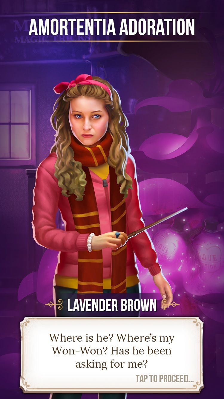 harry potter puzzles and spells valentine's day event