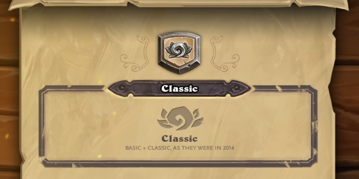 Hearthstone gets classic mode