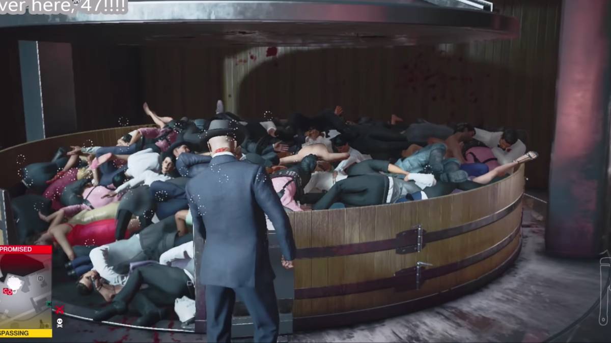 Hitman 3 Mendoza grape press