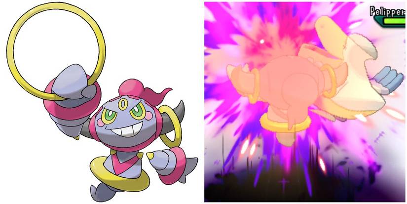 Hoopa using Hyperspace Hole