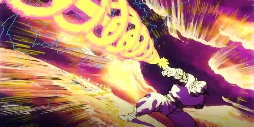 Piccolo using his signature beam cannon