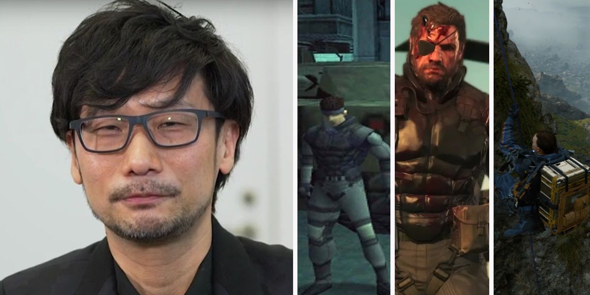 Hideo Kojima and some of his most notable works