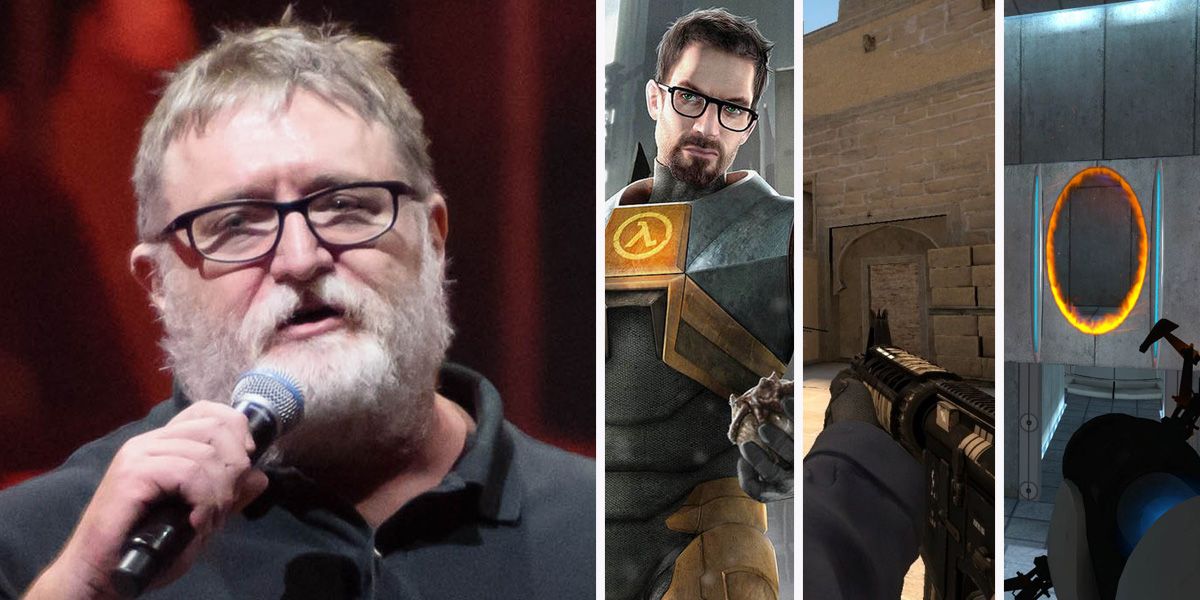 Gabe Newell and some of his most notable works