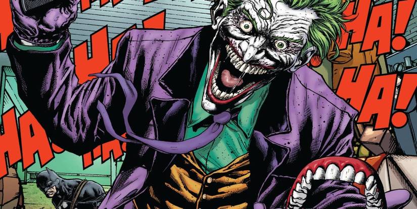 comic book art of batman villain the joker