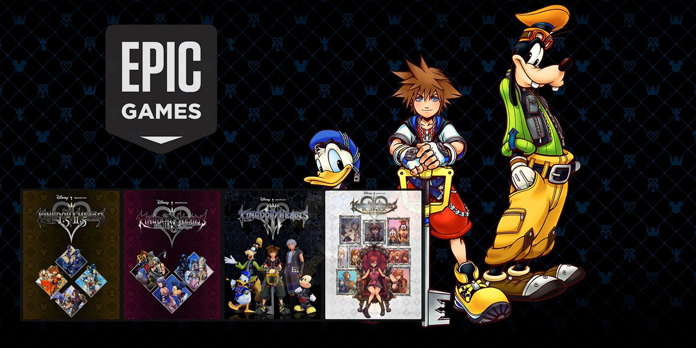 The KINGDOM HEARTS Collection & Series Available on PC - Epic