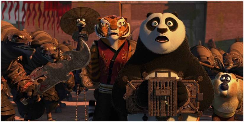 kung fu panda 2 po and other characters