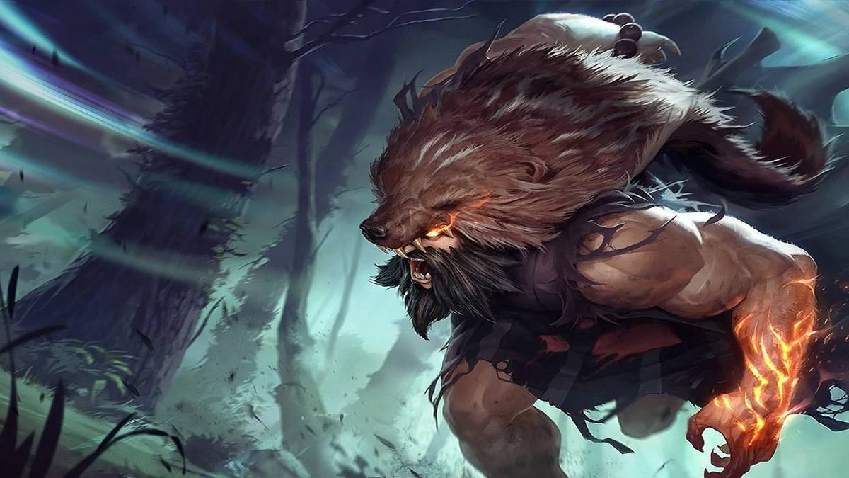 league of legends udyr official splash art