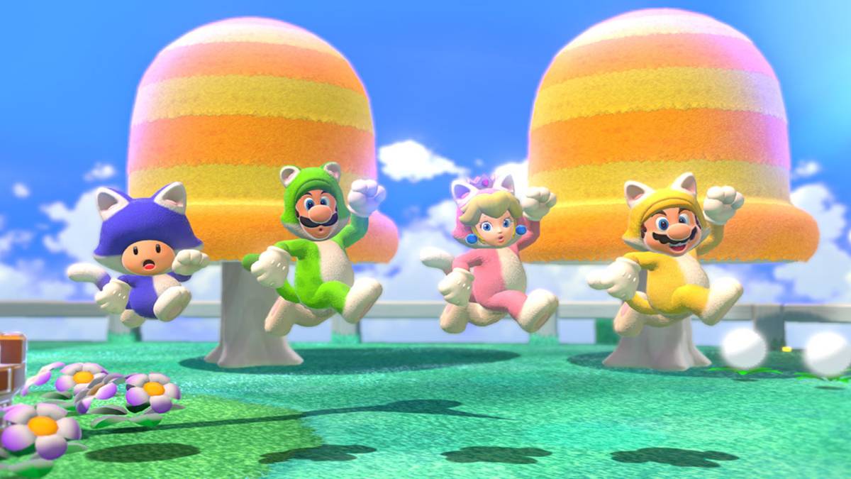mario 3d world bowser's fury players