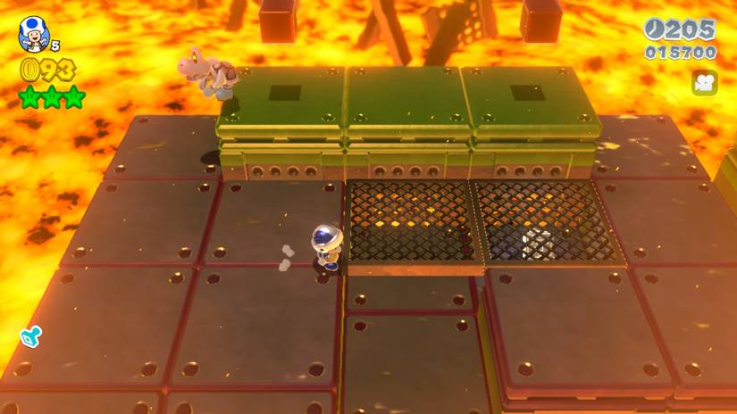 mario 3d world castle-7 stamp