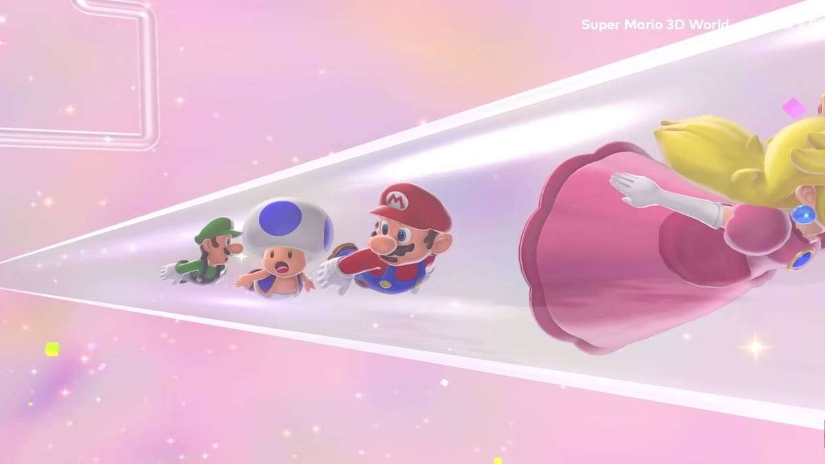 mario 3d world green stars