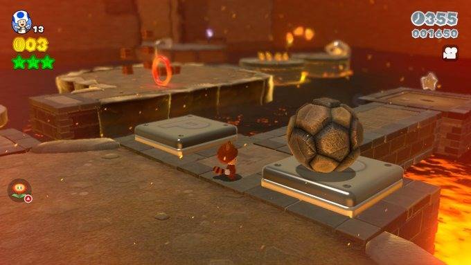 Super Mario 3D World + Bowser's Fury: World 4-Castle Green Stars ...