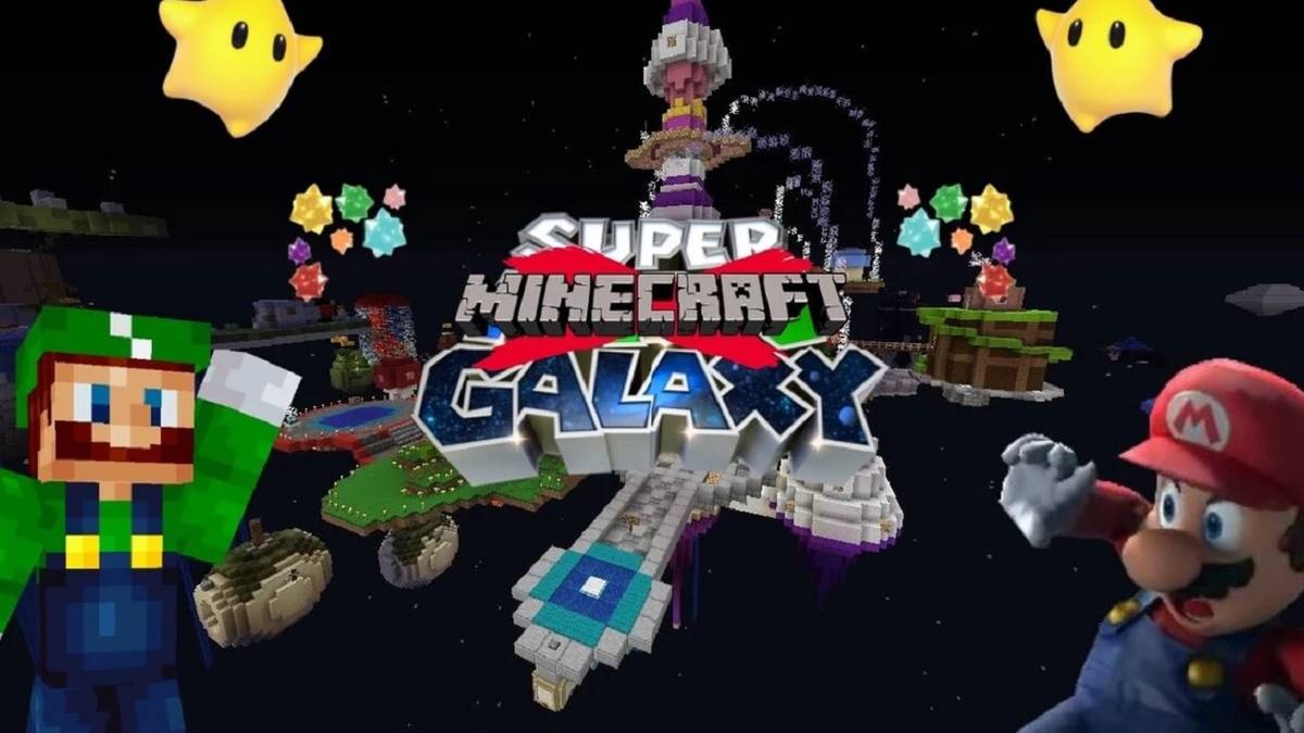 mario galaxy minecraft
