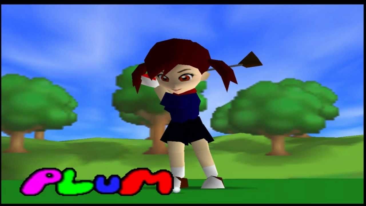 mario golf plum