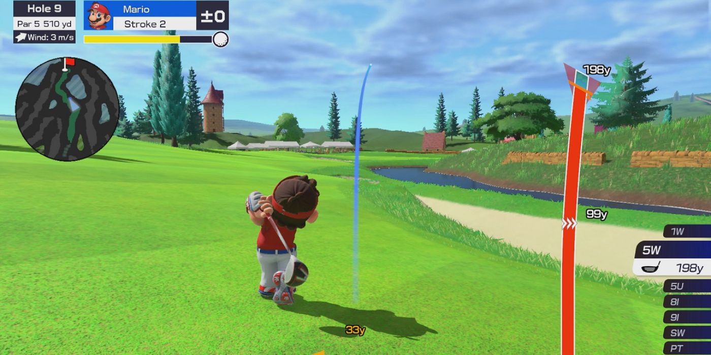 mario golf super rush switch screenshot