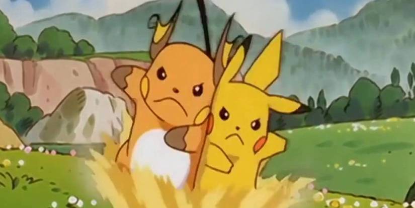 pikachu and raichu racing