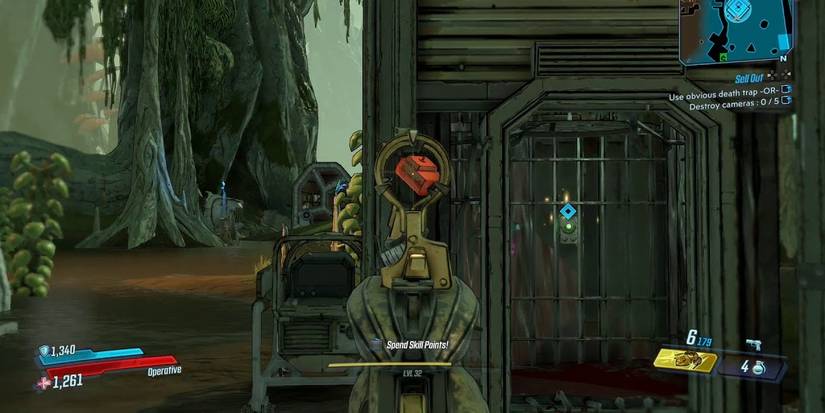 borderlands 3 player aiming at camera