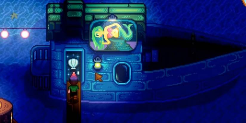 mermaid boat night market