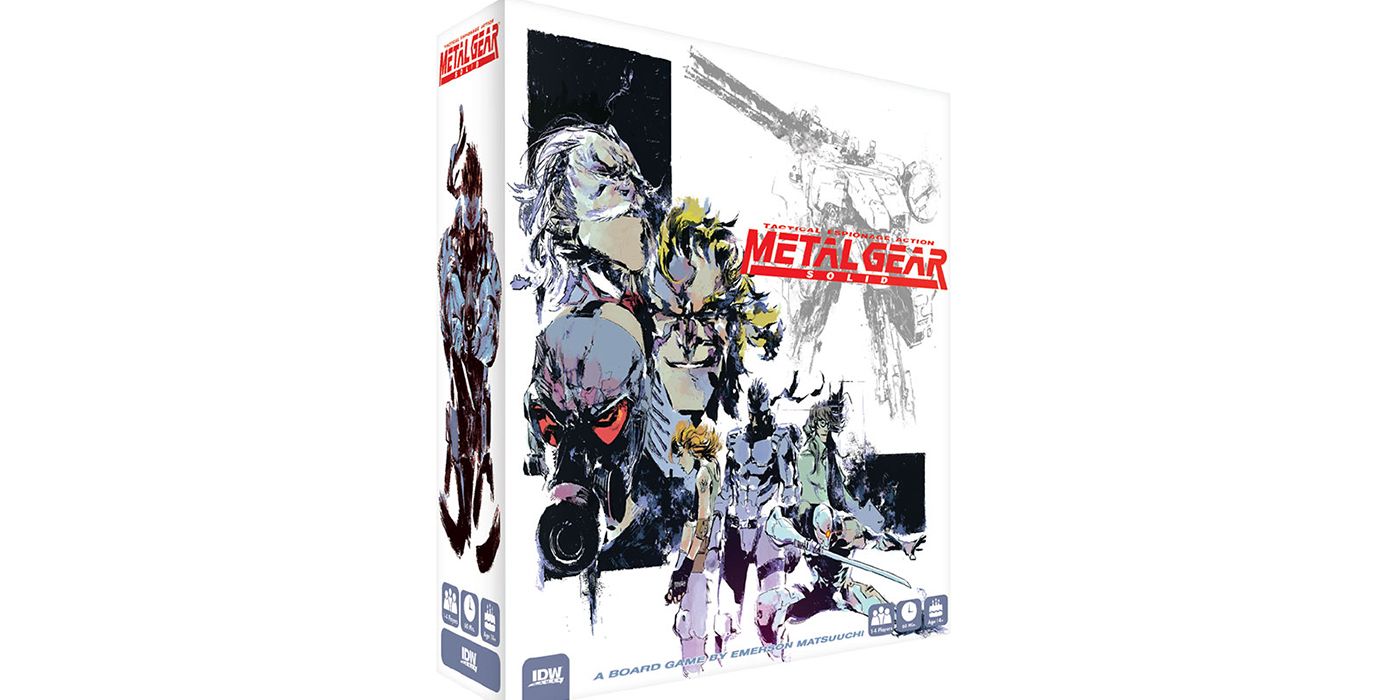 Концепт-арт настольной игры Metal Gear Solid