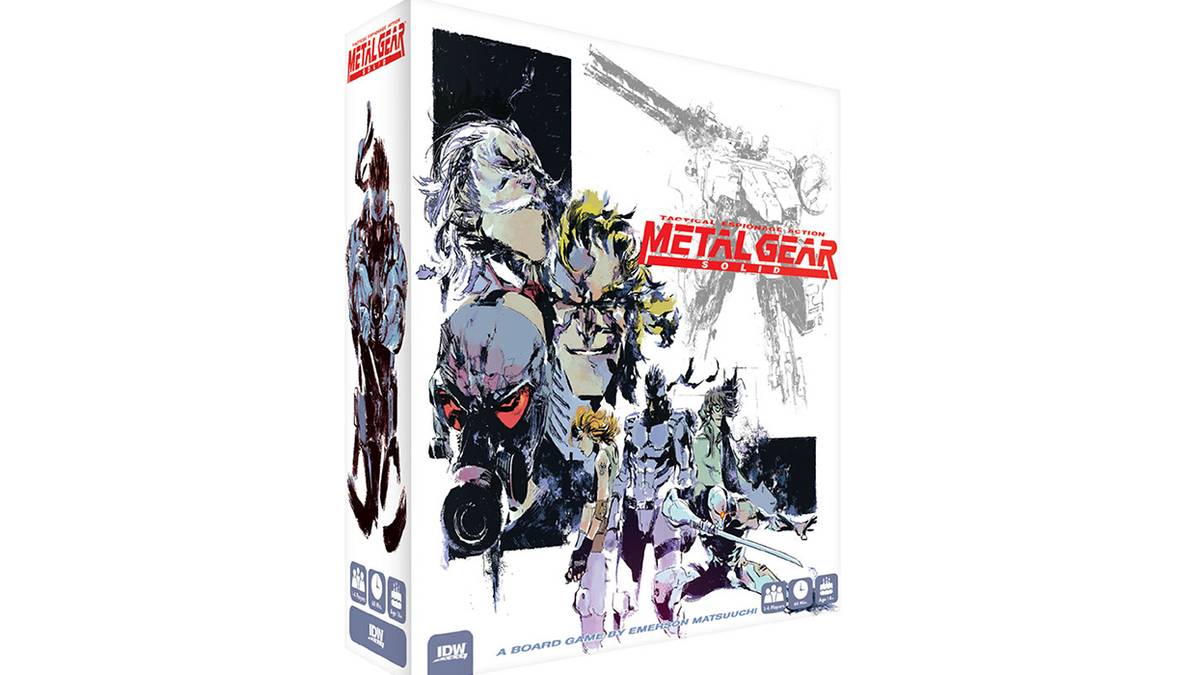metal gear solid board game concept art