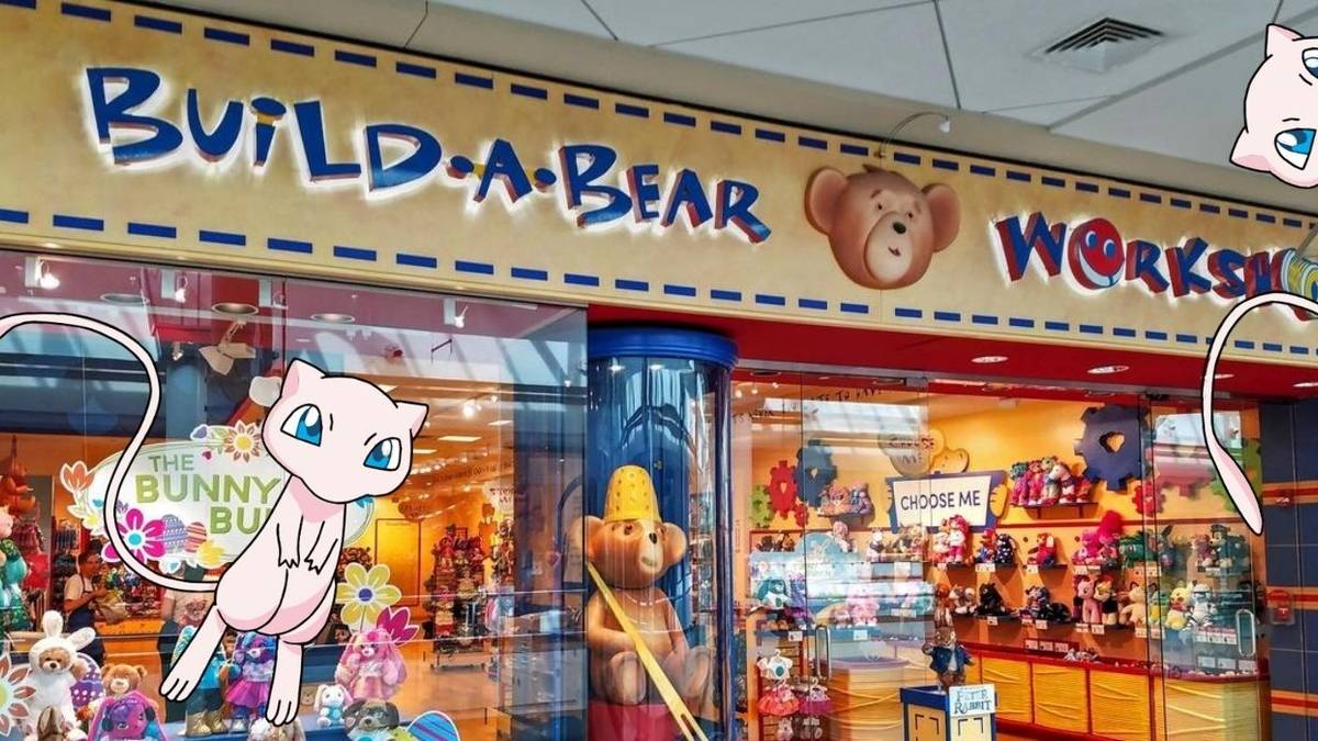 Mew Plushies at Build A Bear Workshop